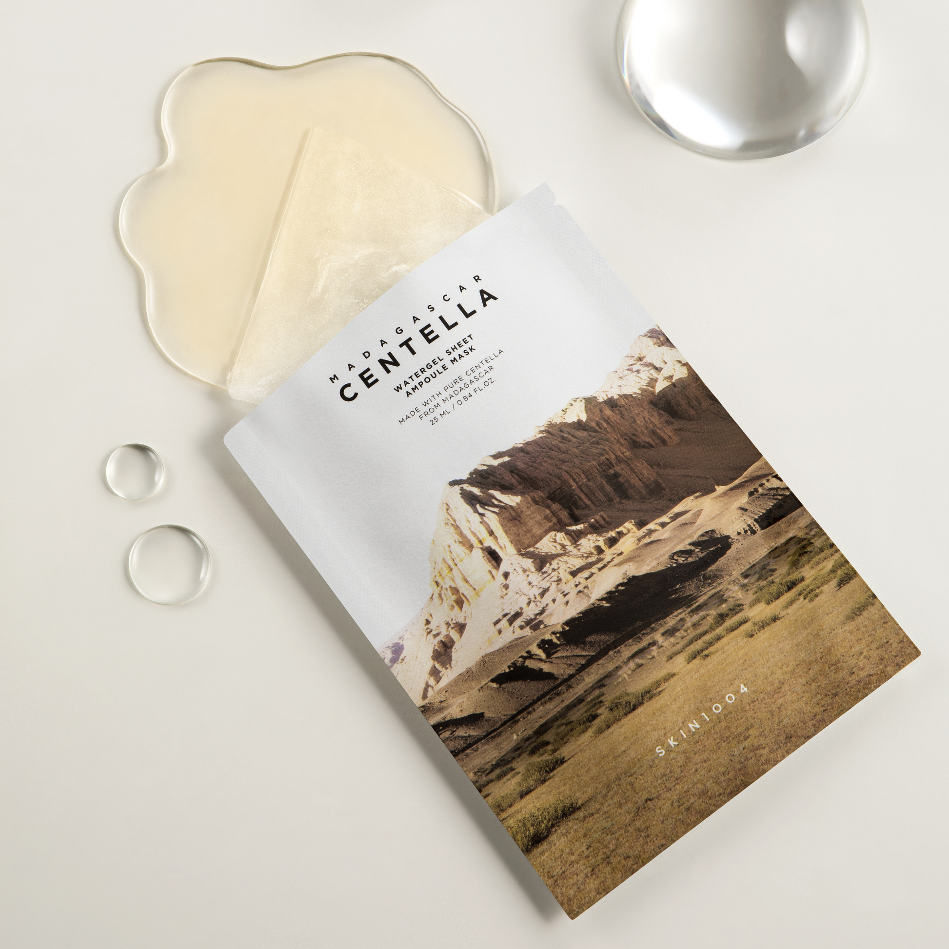 Madagascar Centella Watergel Sheet Ampoule Mask.