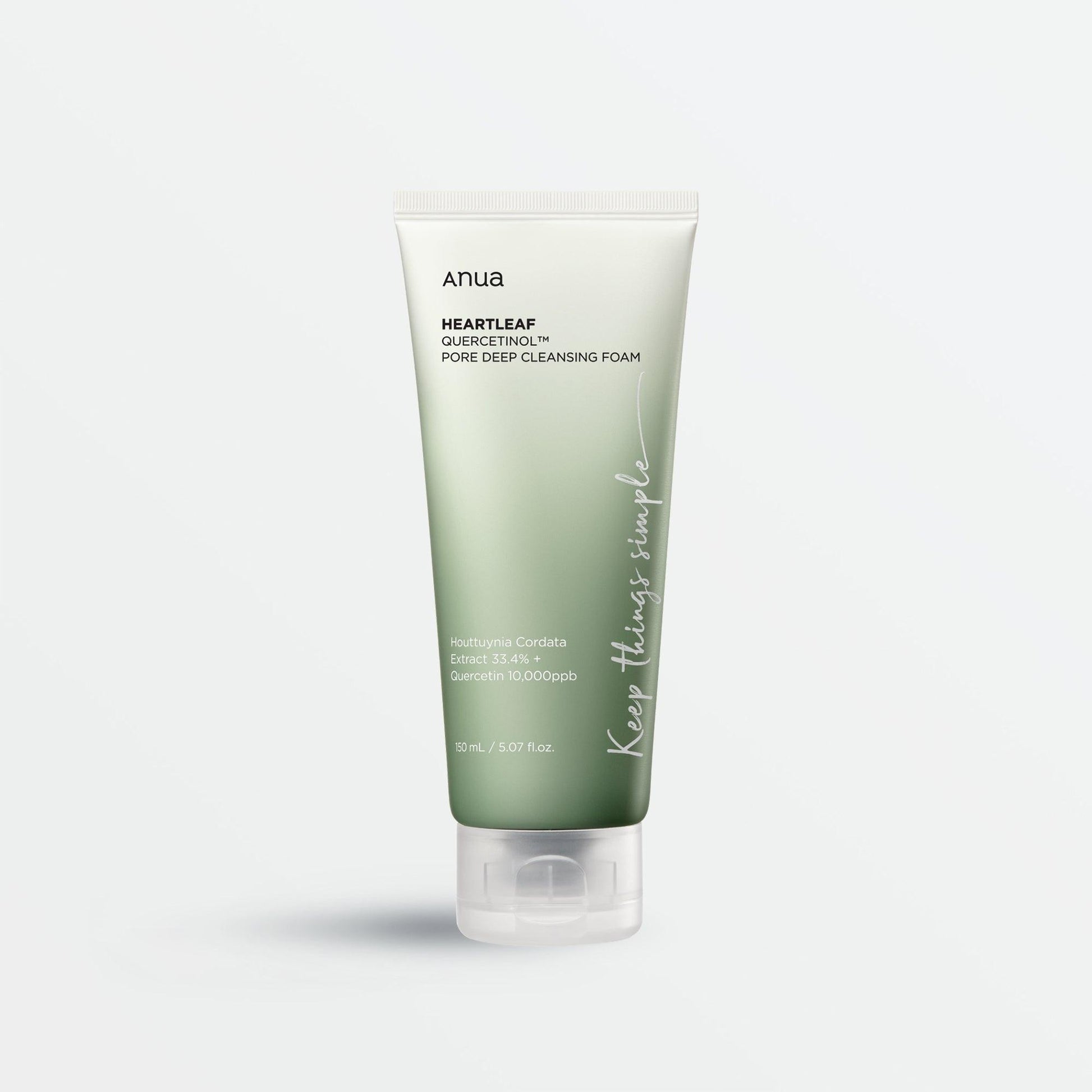 Heartleaf Quercetinol Deep Cleansing Foam.